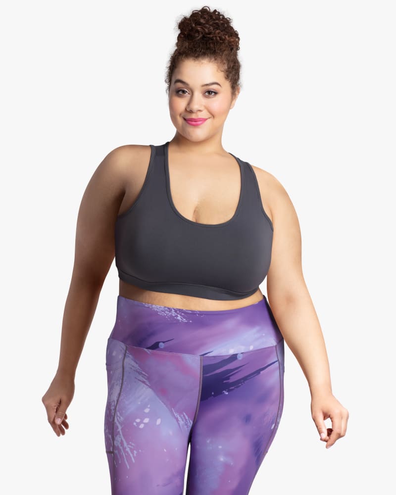 Front of plus size Bolt Sports Bra by Solspry | Dia&Co | dia_product_style_image_id:118332